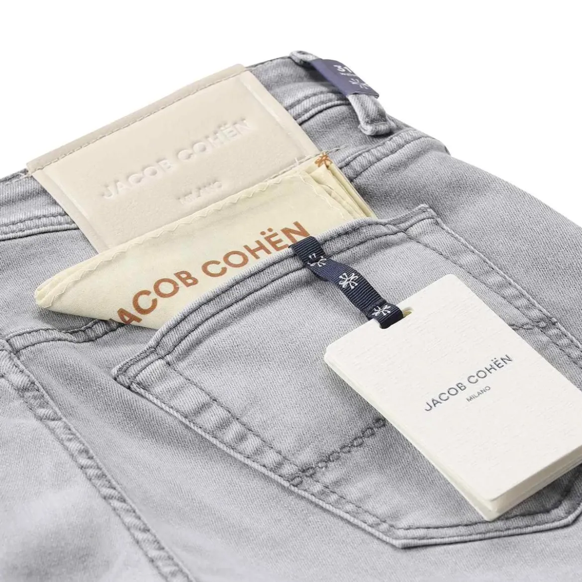 Jacob Cohen Slim-Fit Jeans Bard grau Slim-Fit-Jeans