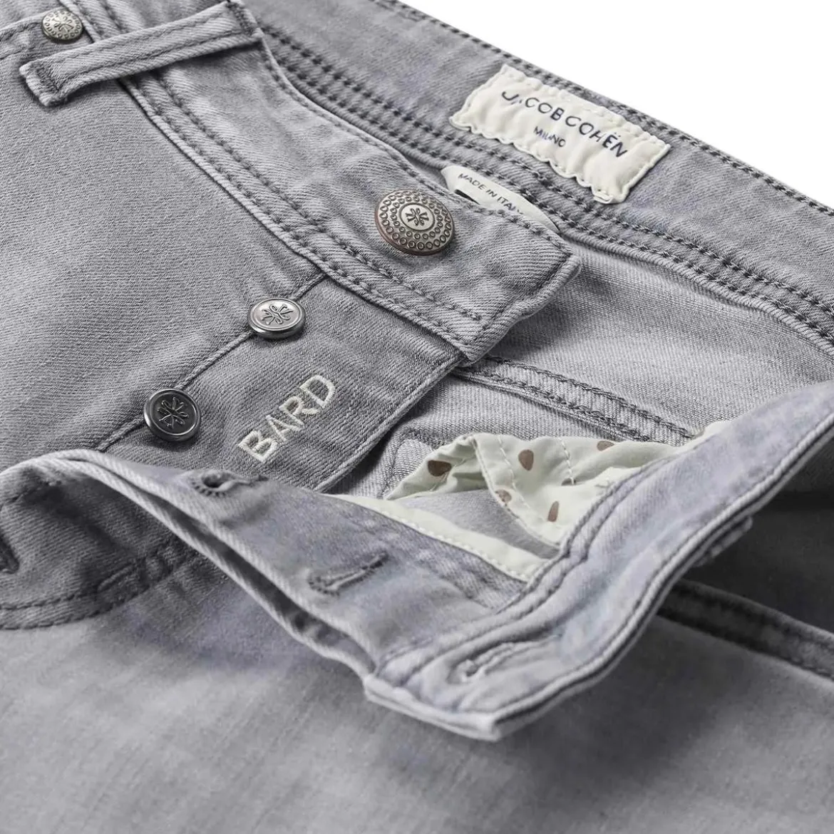 Jacob Cohen Slim-Fit Jeans Bard grau Slim-Fit-Jeans