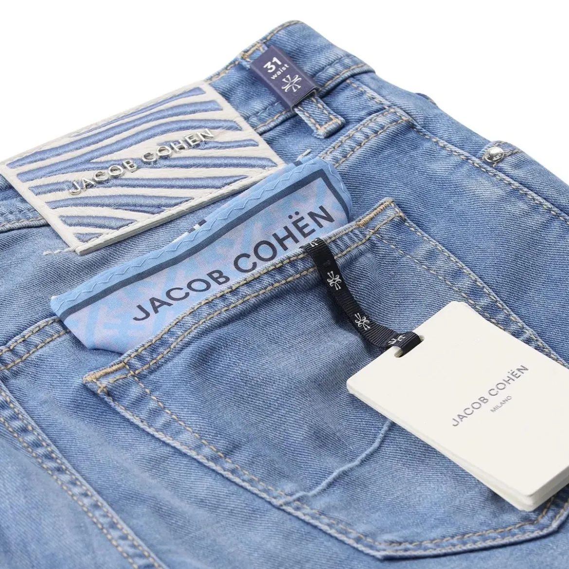 Jacob Cohen Slim-Fit Jeans Bard blau Slim-Fit-Jeans
