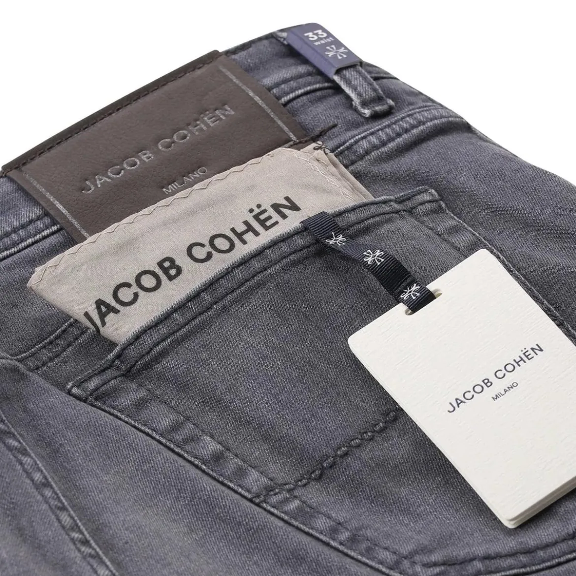Jacob Cohen Slim-Fit Jeans Scott grau Slim-Fit-Jeans