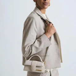 Jacquemus Le Bambino Light Greige Crossbody Bag