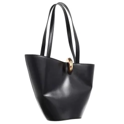 Jacquemus Le Bambola Moyen Black Schultertasche