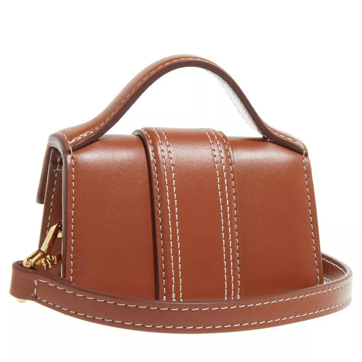 Jacquemus Le petit Bambino Mini flap bag Brown Mikrotasche