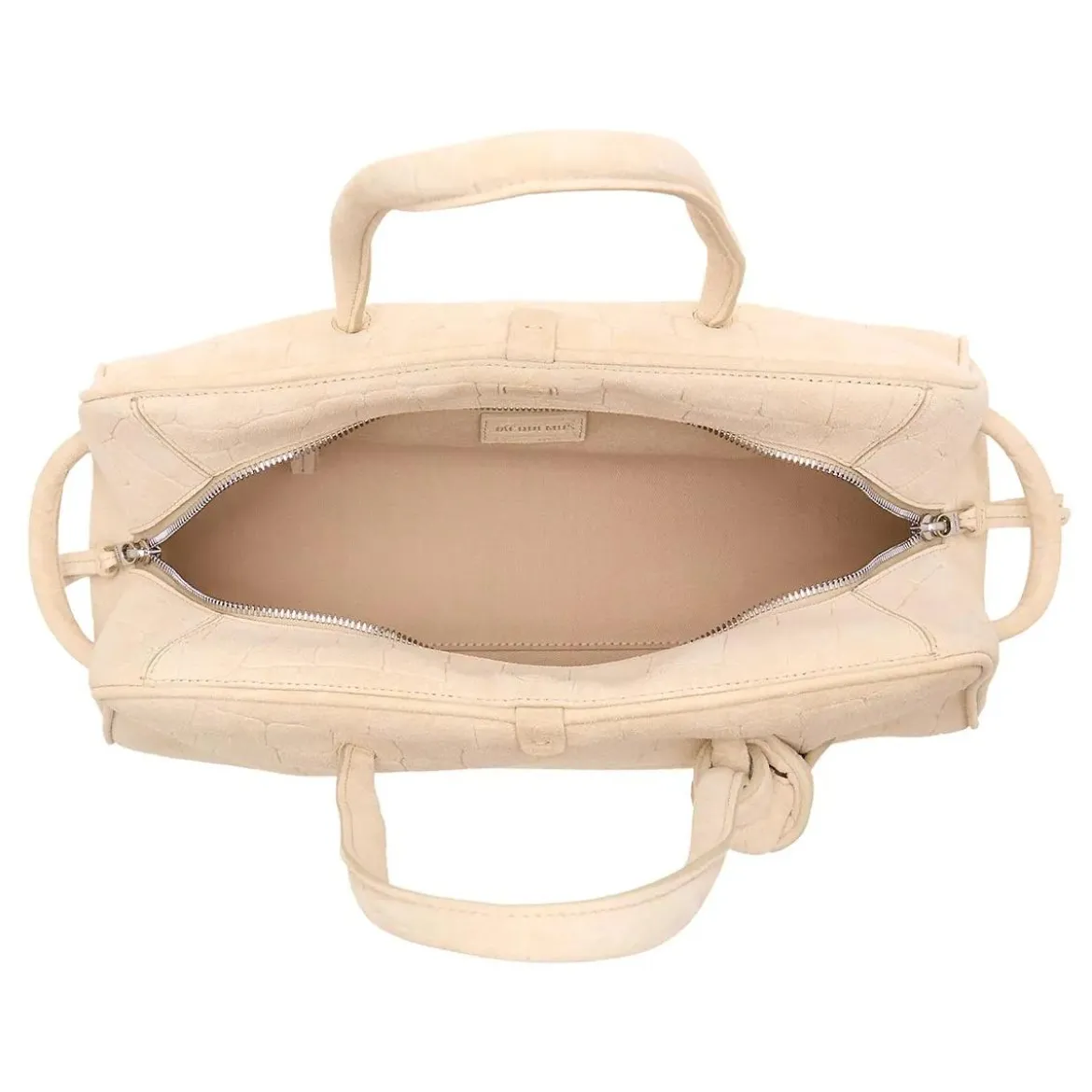 Jacquemus Le Turismo Ivory Bowling Bag