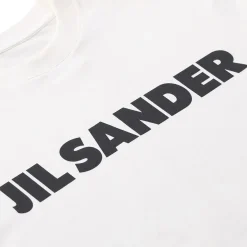 Jil Sander White Cotton Crew Neck T-Shirt White T-Shirt