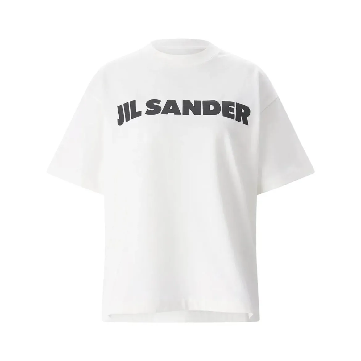 Jil Sander White Cotton Crew Neck T-Shirt White T-Shirt