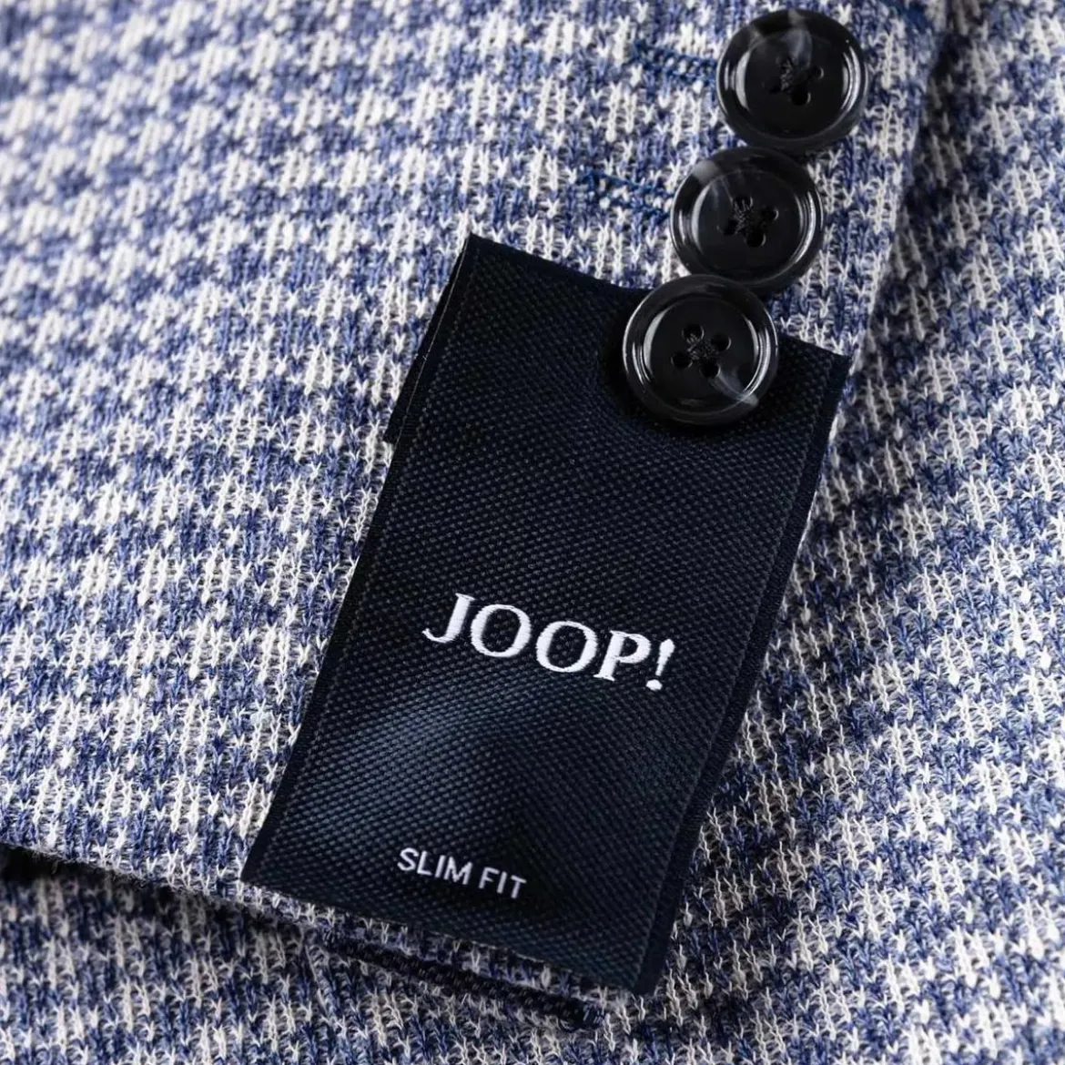 JOOP! Slim-Fit Sakko Hoverest blau Anzugjacke