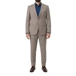 JOOP! Zweiteiliger Slim-Fit Anzug braun Hosenanzug