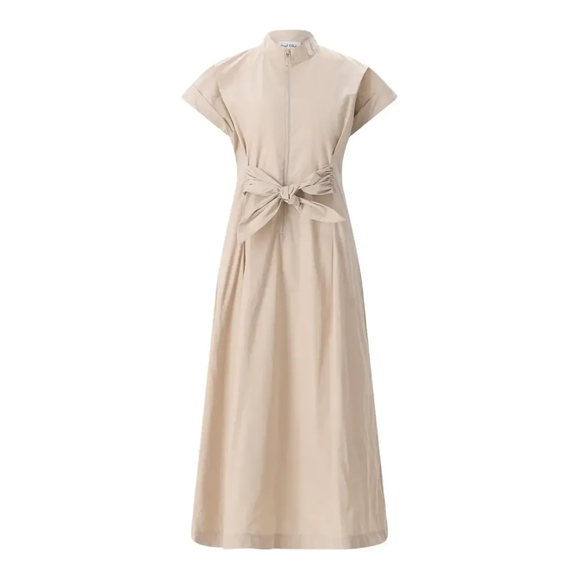 Joseph Ribkoff Midikleid mit Schleife beige Midikleid