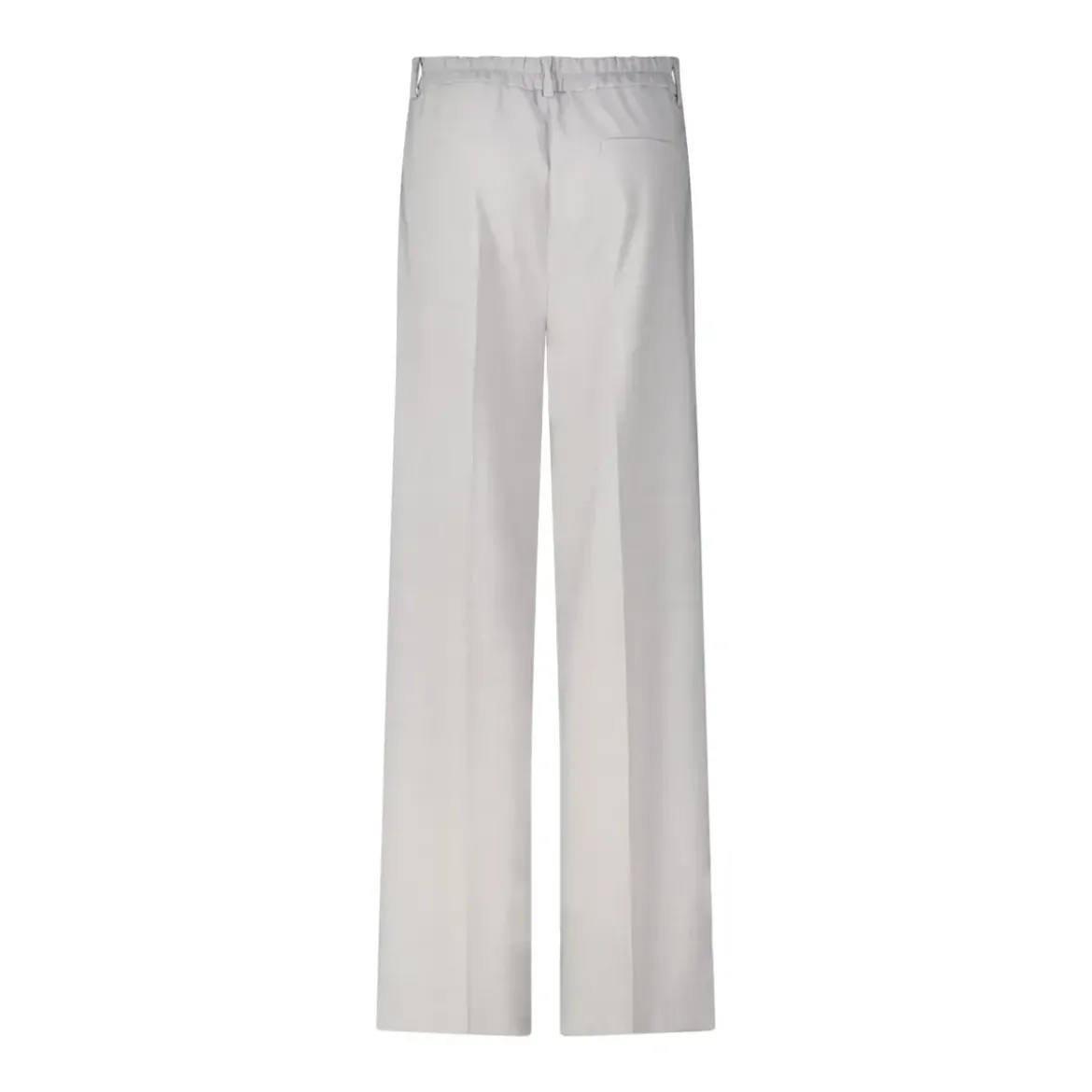 Jucca Straight-Leg Stoffhose grau Stoffhose