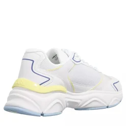 Karl Lagerfeld Komet Maison Karl Lo Lace White Lthr & Textile Low-Top-Sneaker