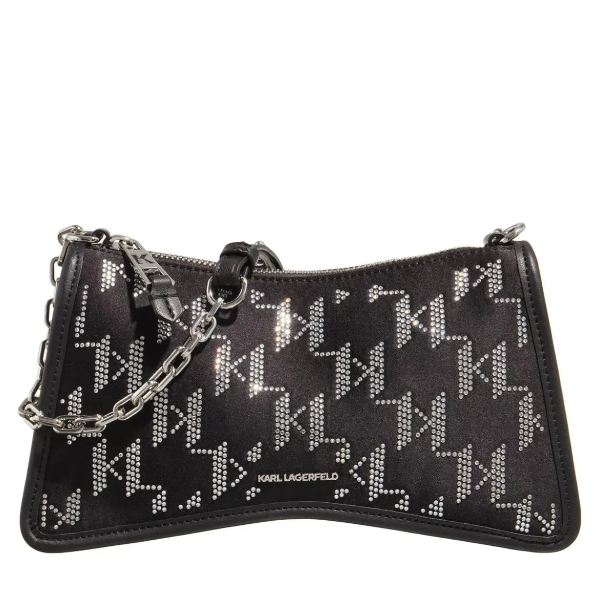 Karl Lagerfeld K/Seven Element Sp Cb Rhst Black Crossbody Bag