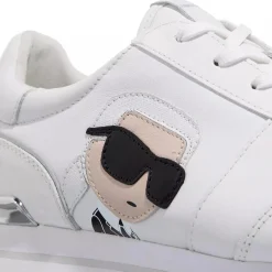 Karl Lagerfeld VELOCITA II Karl NFT Lo Lace White Leather Suede Low-Top-Sneaker