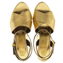 Kat Maconie Cady Gold High Heels