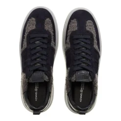 Kennel & Schmenger BREAK Samtziege/Wool ocean/grey Slgr Low-Top-Sneaker