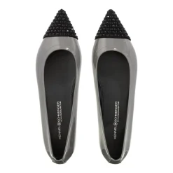 Kennel & Schmenger GRETA Samtz/Softlack schwarz/grigio Ballerinas