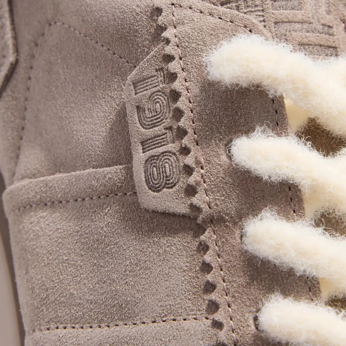 Kennel & Schmenger PITCH Suede/Wool Lace elefant/nat Scr Low-Top-Sneaker