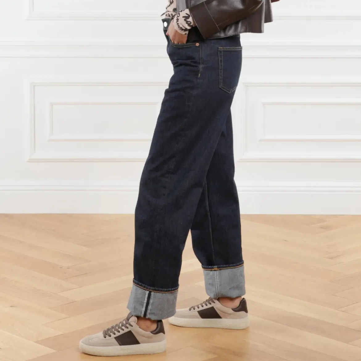 Kennel & Schmenger Pit Sneaker Linen/Pepe Low-Top-Sneaker