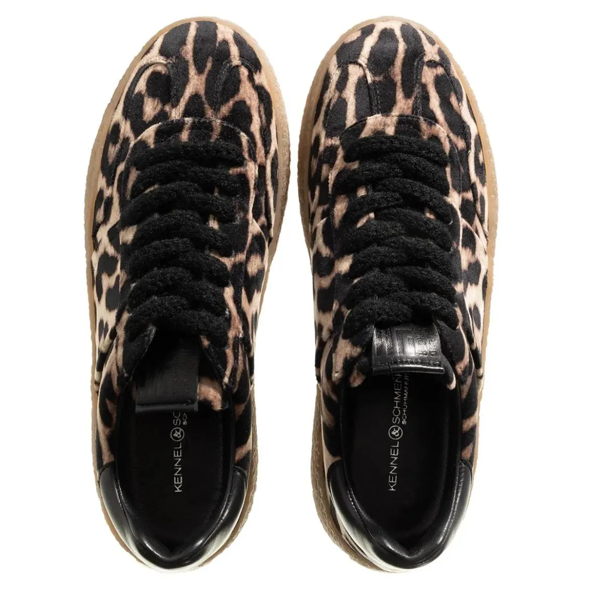 Kennel & Schmenger Pit Sneaker Camel/Schwarz Low-Top-Sneaker