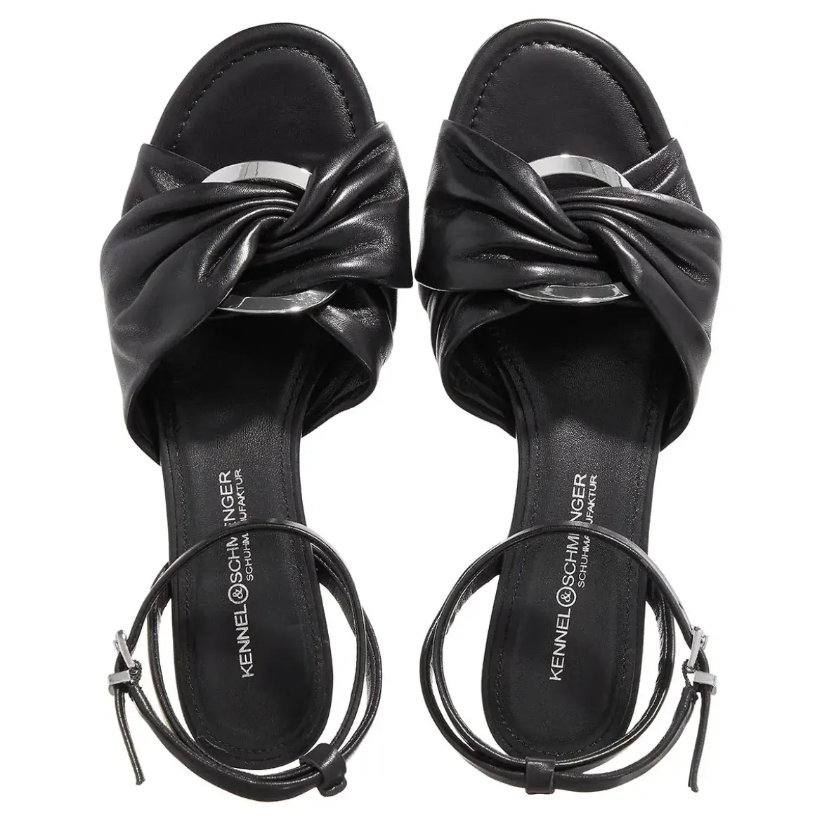 Kennel & Schmenger Rachel Schwarz/Silver Pumps