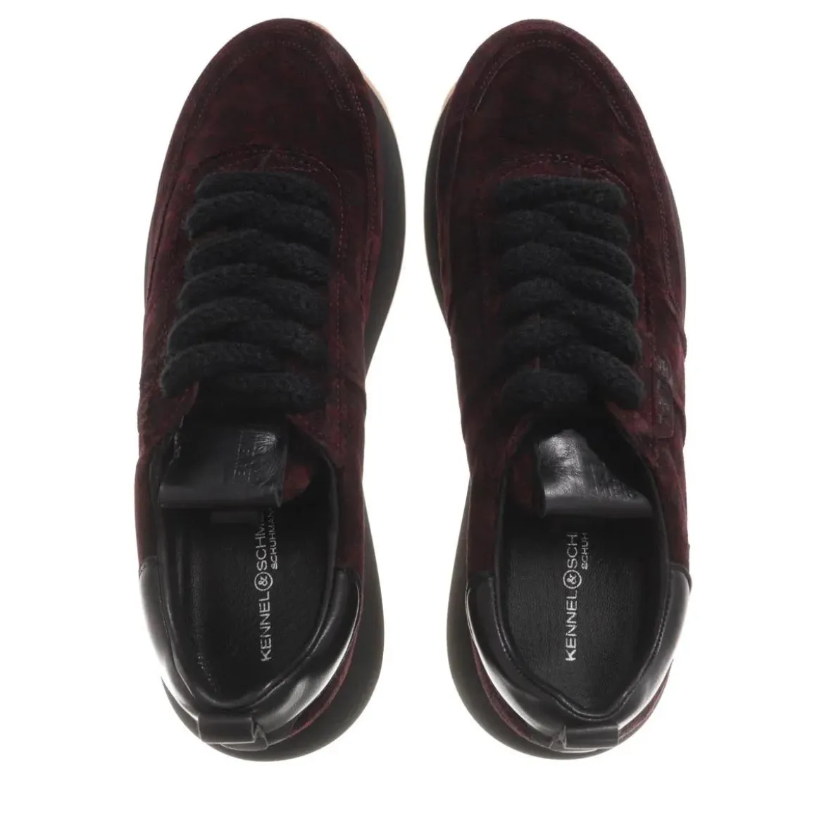 Kennel & Schmenger Tonic Sneaker Mulberry/Schwarz Low-Top-Sneaker