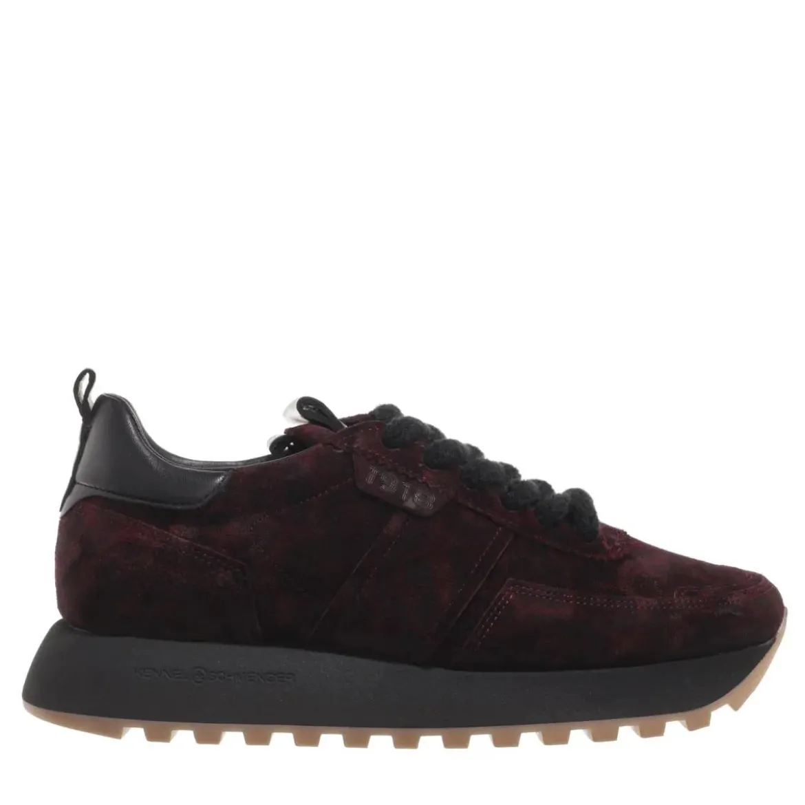 Kennel & Schmenger Tonic Sneaker Mulberry/Schwarz Low-Top-Sneaker