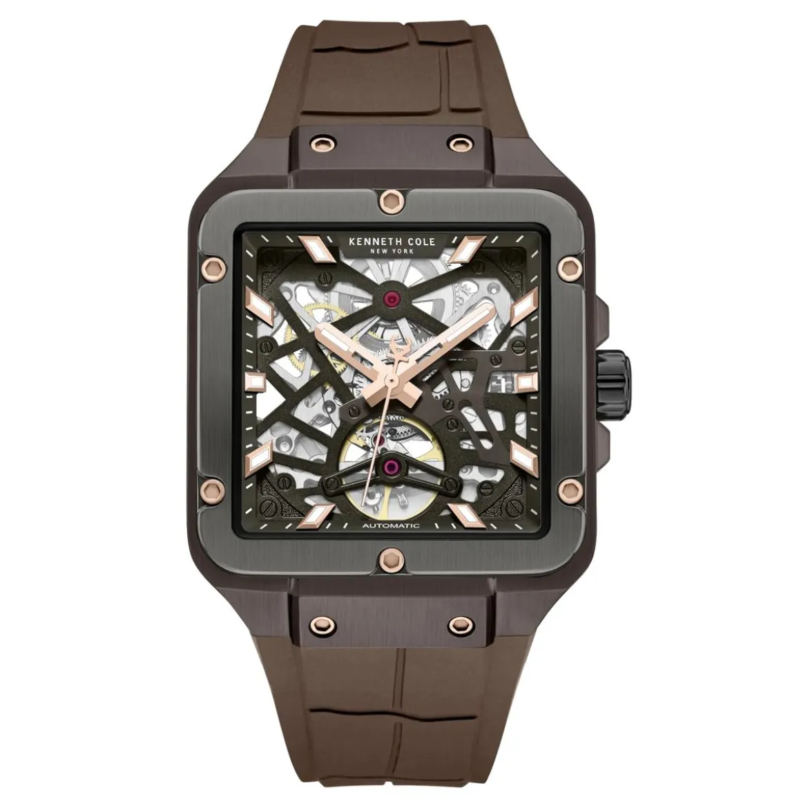 Kenneth Cole Automatikuhr Arlington braun Automatikuhr