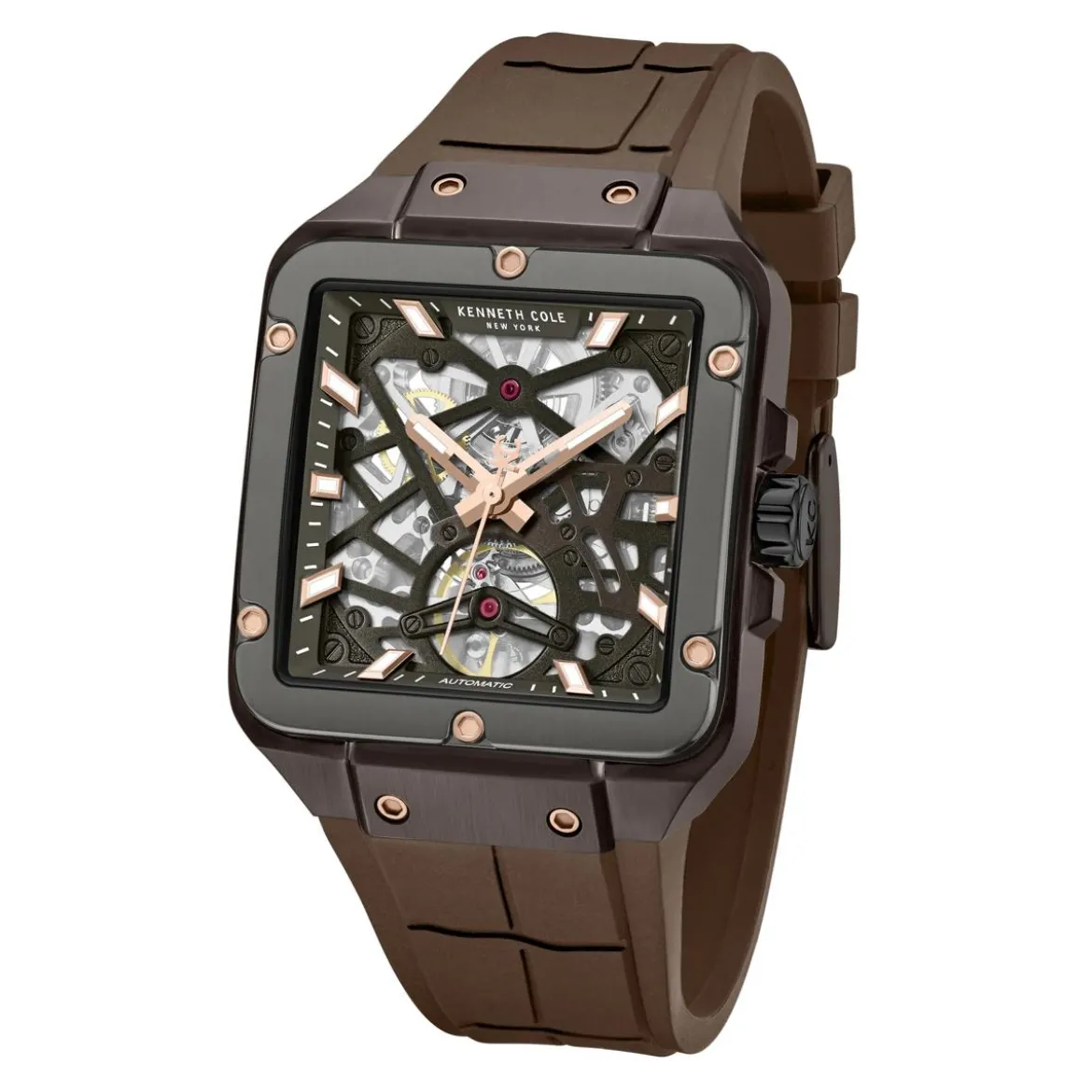 Kenneth Cole Automatikuhr Arlington braun Automatikuhr