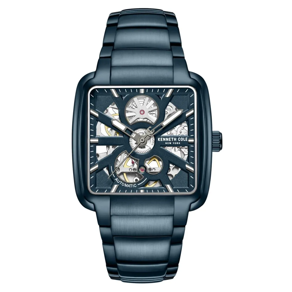 Kenneth Cole Automatikuhr Broome blau Automatikuhr