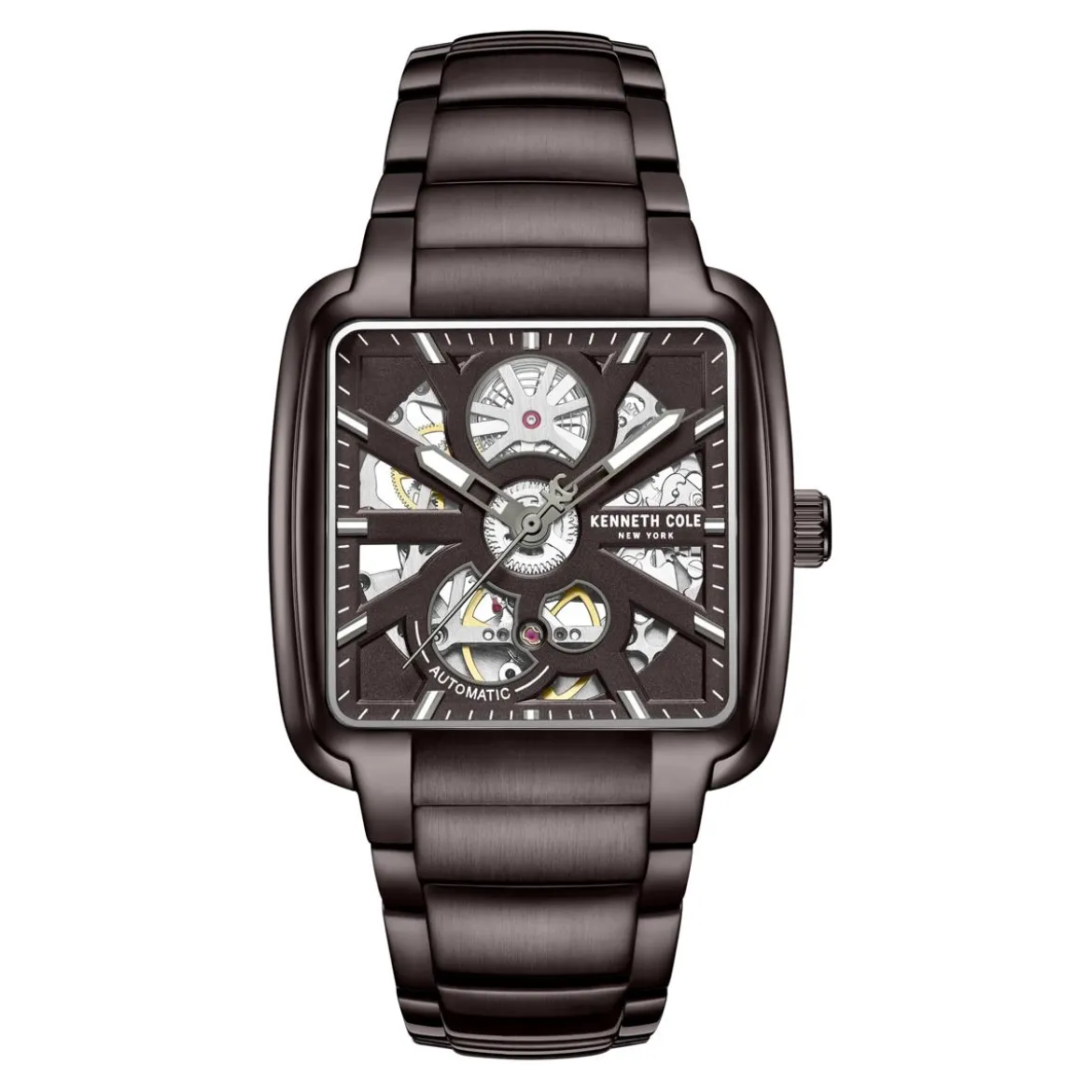 Kenneth Cole Automatikuhr Broome braun Automatikuhr