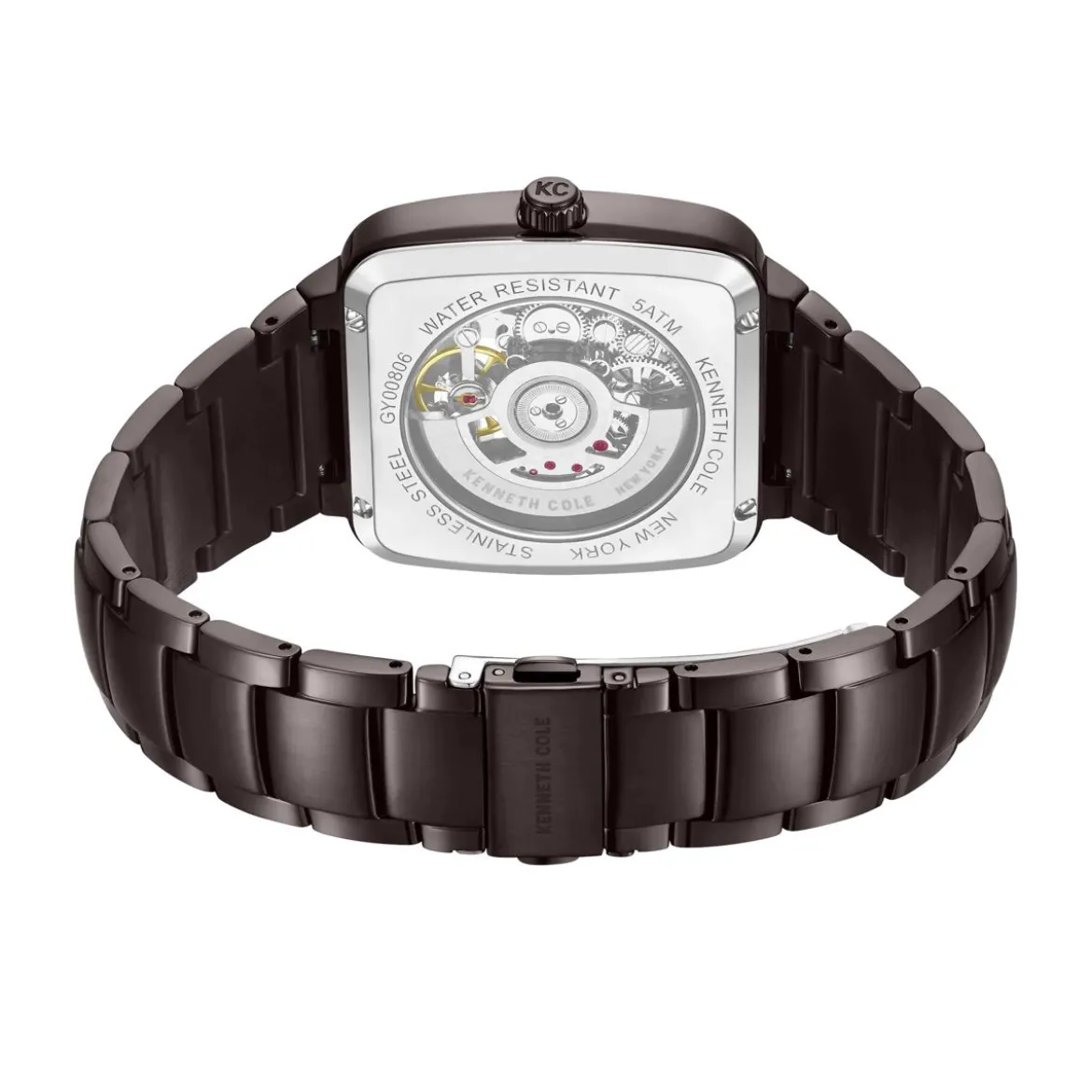 Kenneth Cole Automatikuhr Broome braun Automatikuhr
