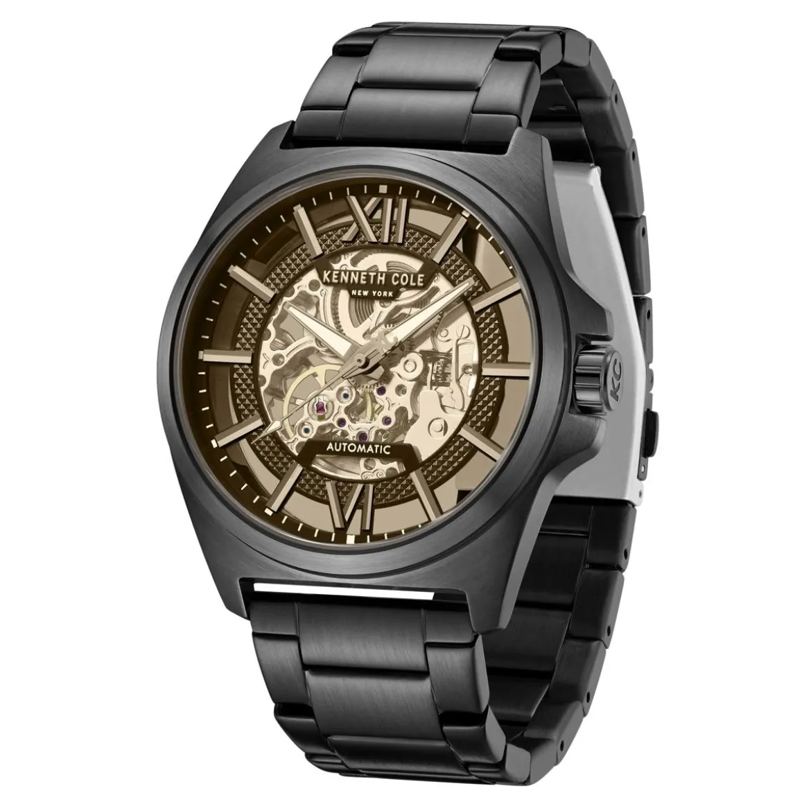Kenneth Cole Automatikuhr Clermont schwarz Automatikuhr