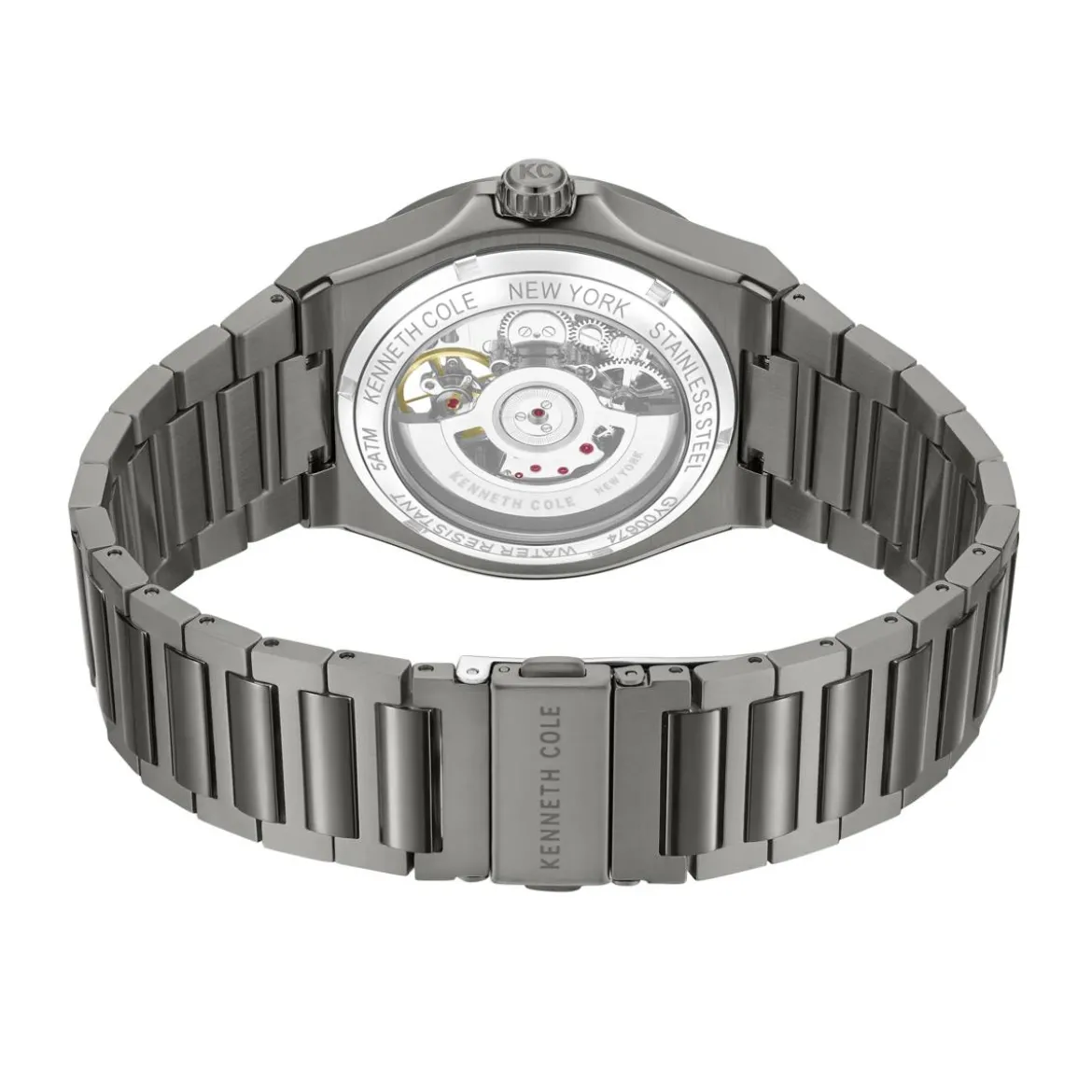 Kenneth Cole Automatikuhr Glenville grau Automatikuhr