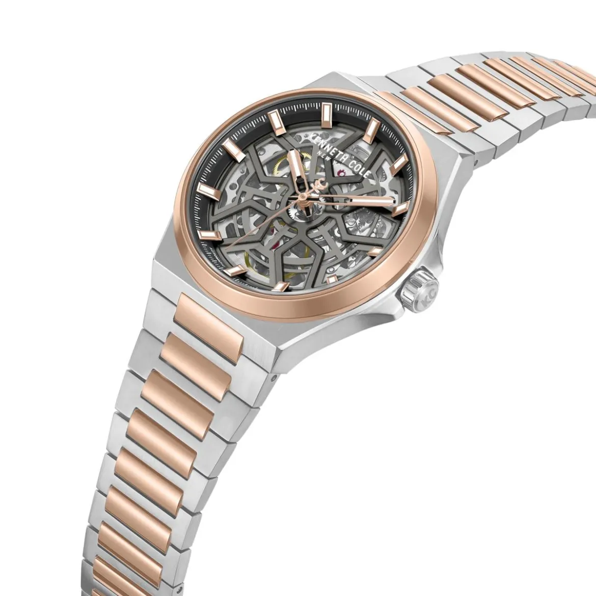 Kenneth Cole Automatikuhr Glenville silber Automatikuhr