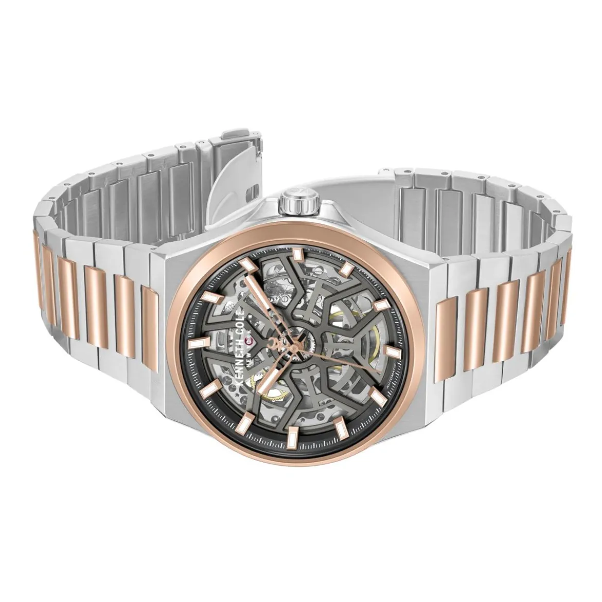 Kenneth Cole Automatikuhr Glenville silber Automatikuhr
