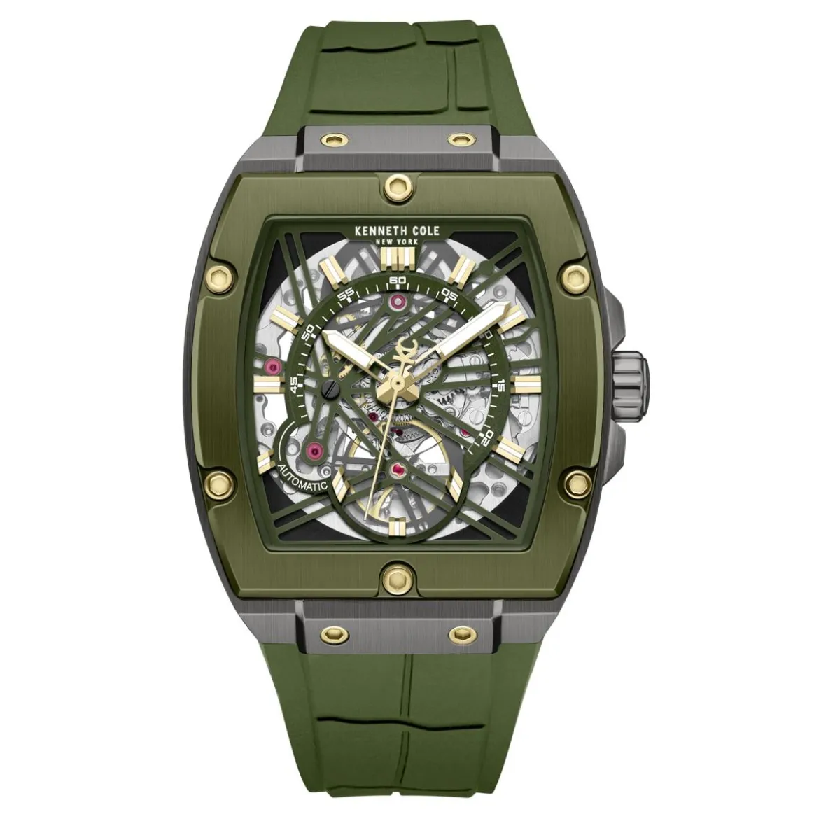 Kenneth Cole Automatikuhr Mercer grün Automatikuhr