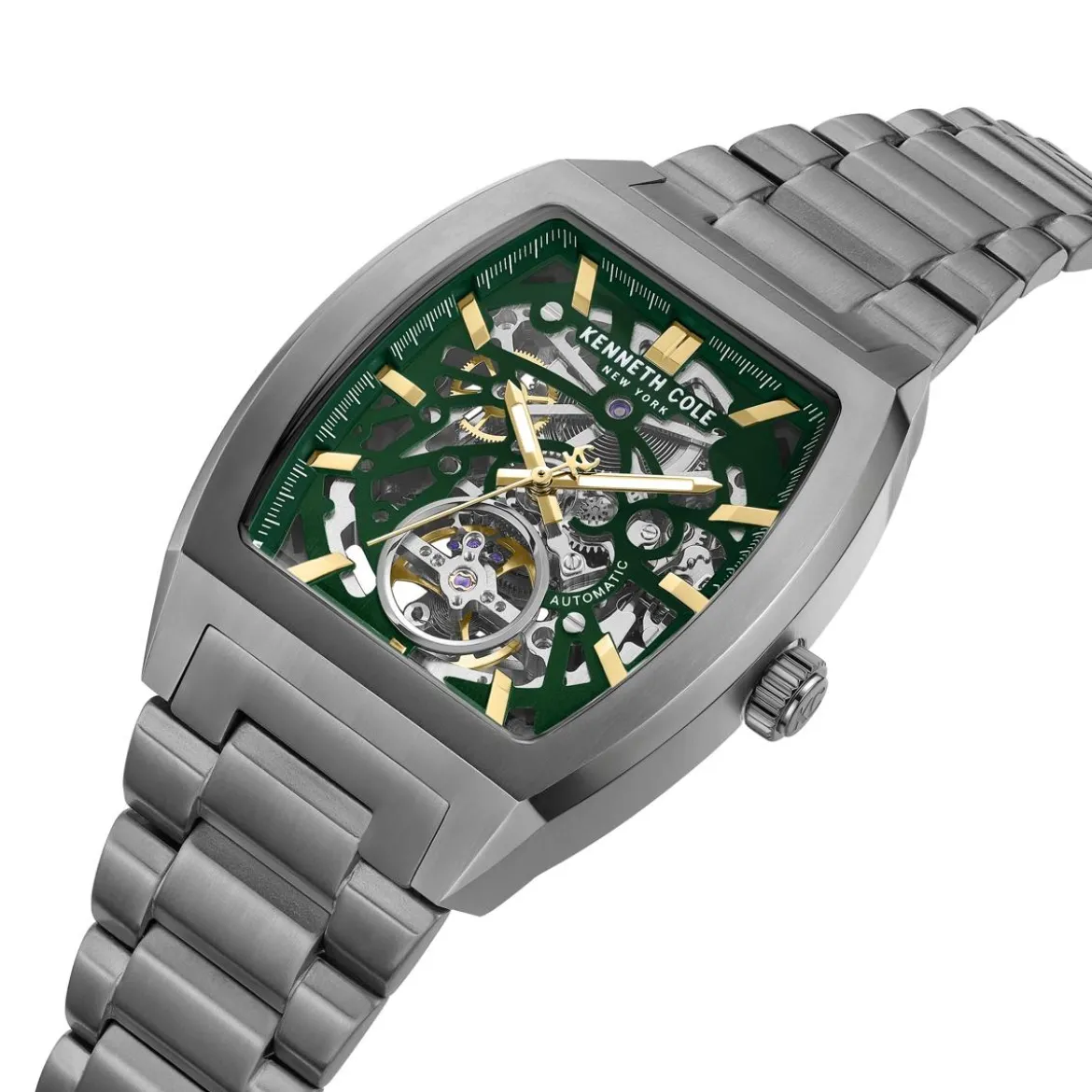Kenneth Cole Automatikuhr Milford grau Automatikuhr
