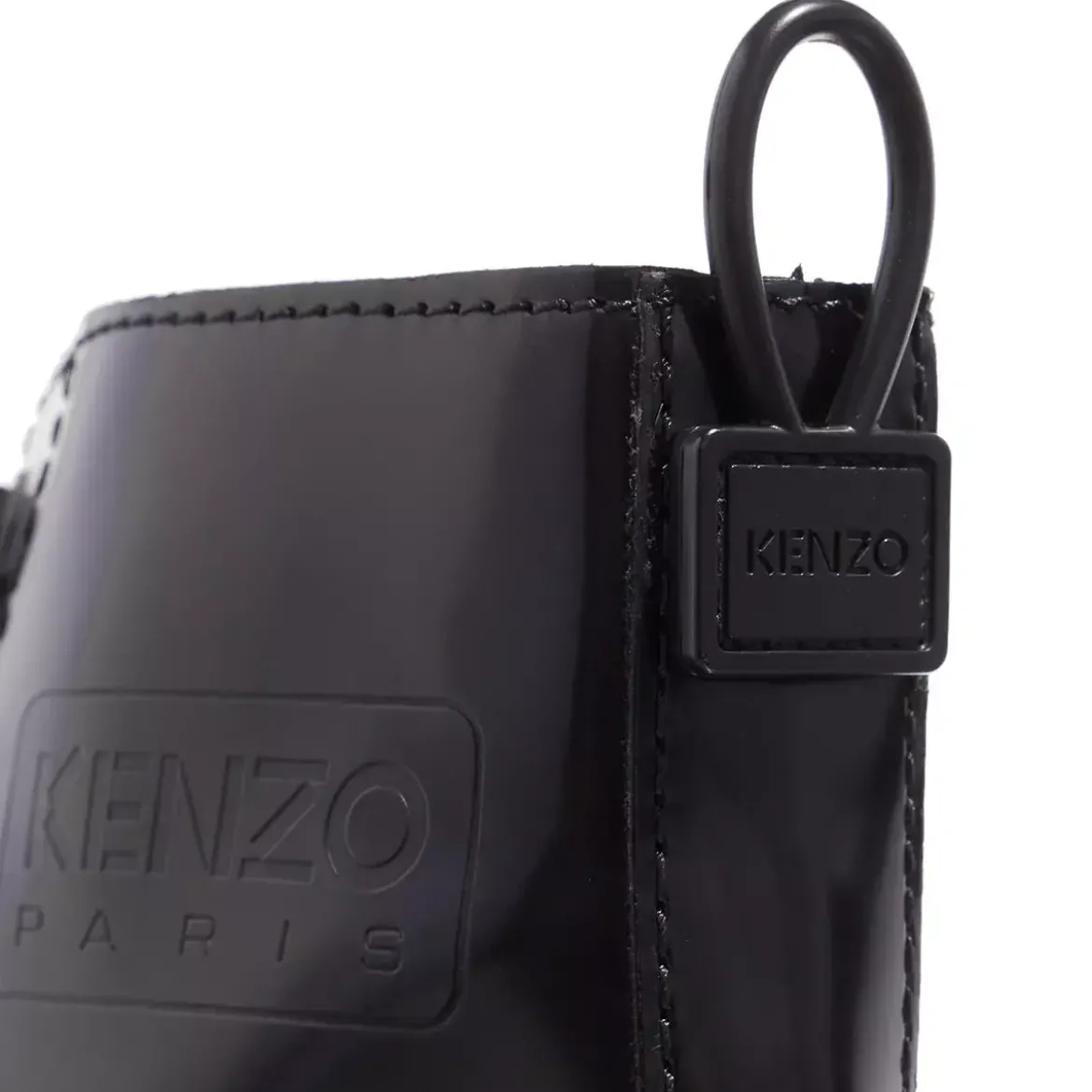 Kenzo Kenzosmile Lace-Up Boots Black Schnürstiefel