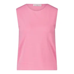Kimmich Trikot Leichtes Top aus Viskose-Crêpe pink Top
