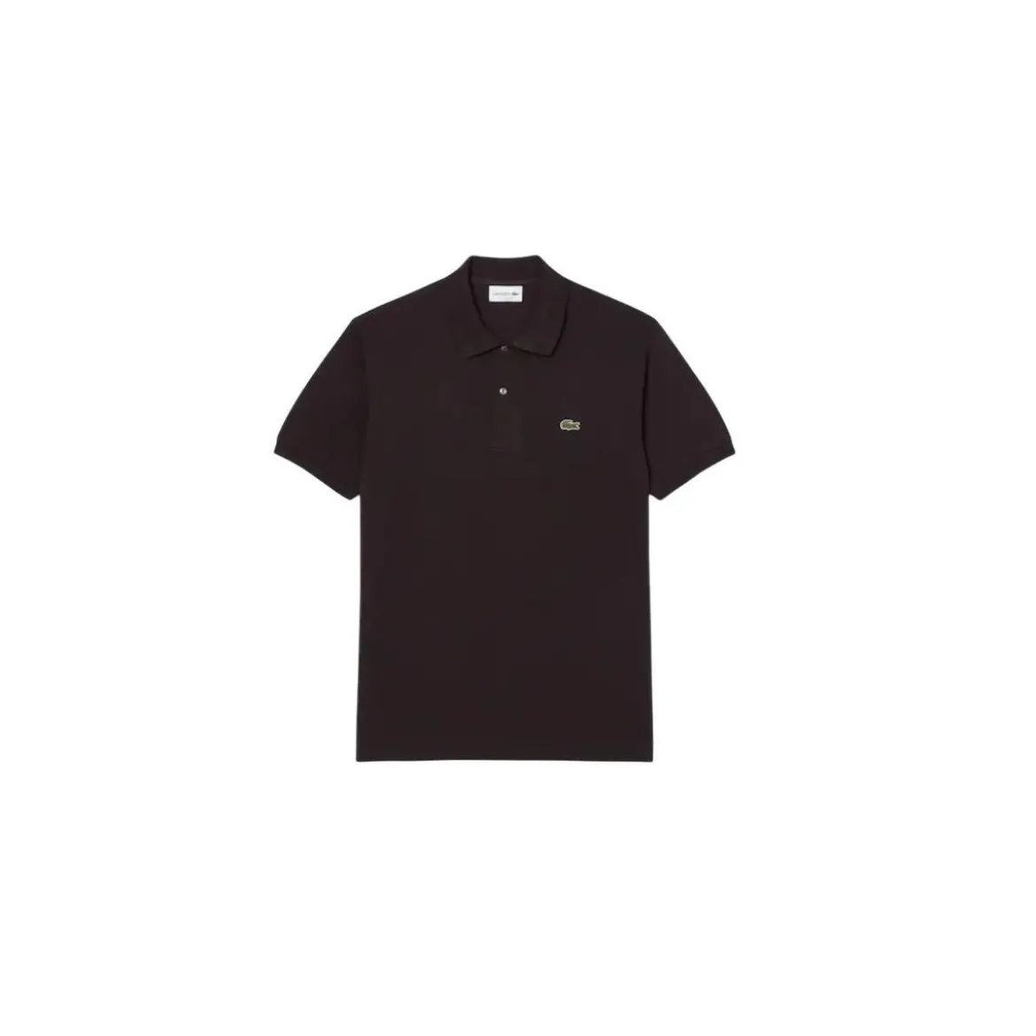 Lacoste Cotton Pique Classic Fit Polo Shirt Black Poloshirt
