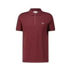 Lacoste Slim-Fit Polo-Shirt aus Baumwolle Dunkelrot Poloshirt