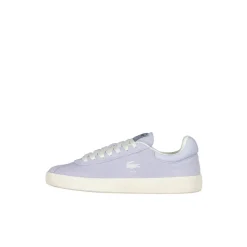 Lacoste Sneaker aus Veloursleder Lila Low-Top-Sneaker