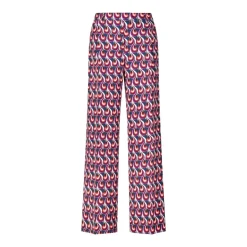 LaDoubleJ Hose mit Swirly Muster Blau Hose