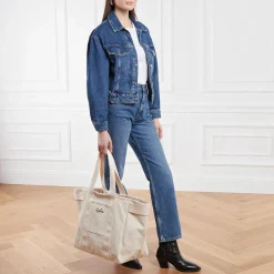 Lala Berlin East West Tote Lola Beige Shopper