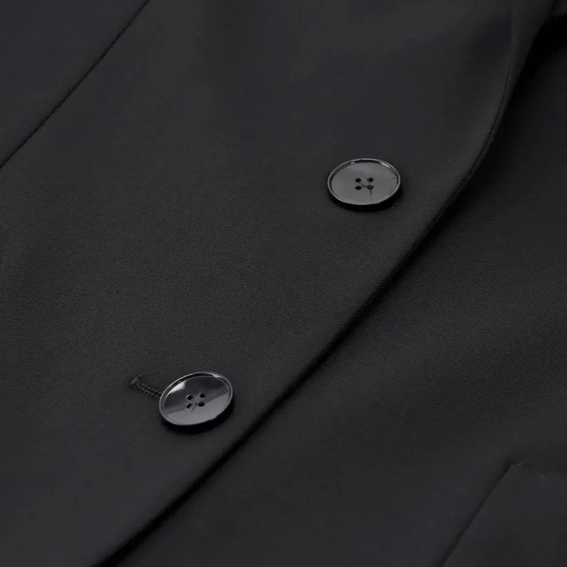 Lardini Klassischer Blazer schwarz Blazer
