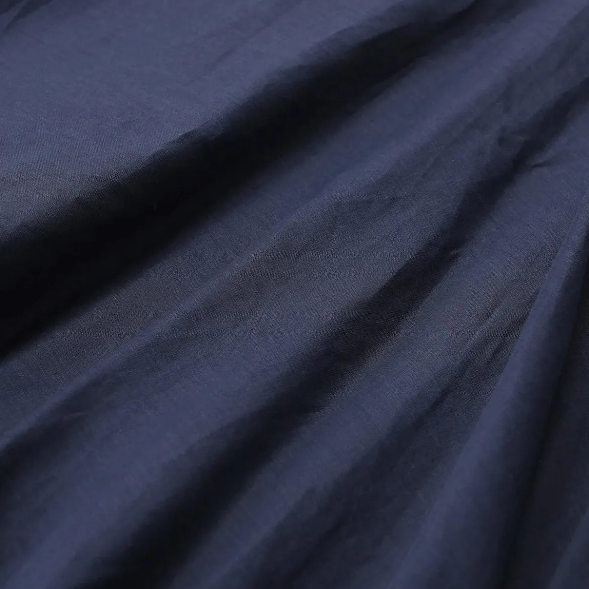Lardini Midirock aus Leinen blau Midirock