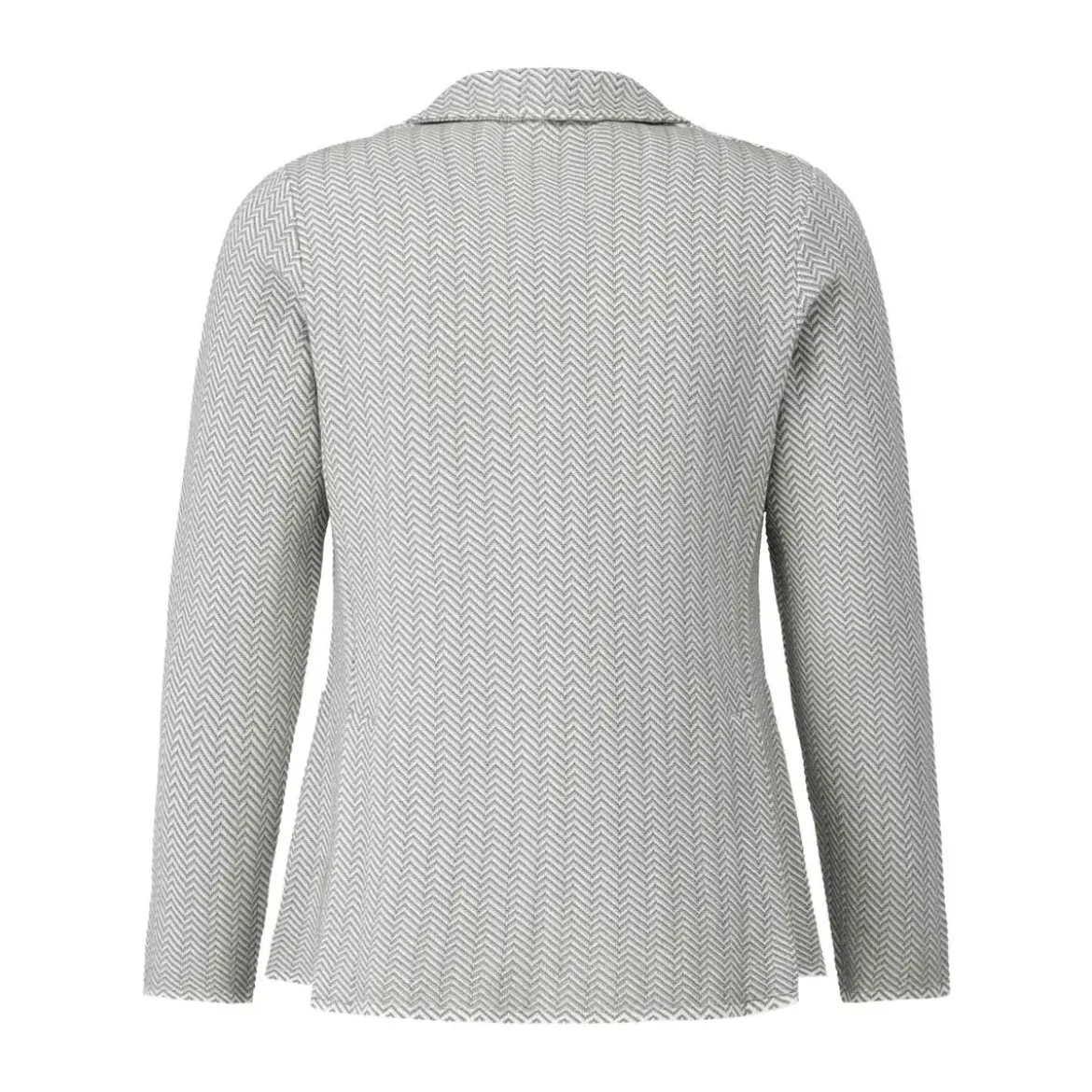 Lardini Sakko mit Zick-Zack-Muster blau Anzugjacke