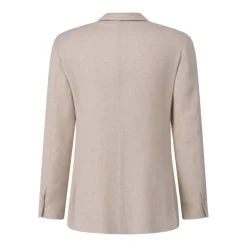 Lardini Slim-Fit Sakko in Tweed-Optik beige Blazer