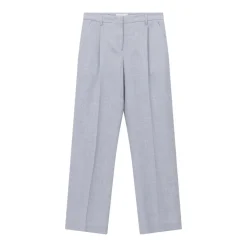 Lardini Stoffhose aus Wolle, Seide & Leinen blau Hosenanzug