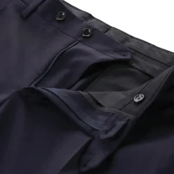 Lardini Zweiteiliger Anzug aus Schurwolle blau Hosenanzug